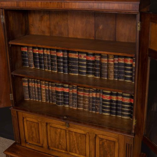 VICTORIAN MAHOGANY SECRETAIRE BOOKCASE - ADDITIONAL PHOTO 21