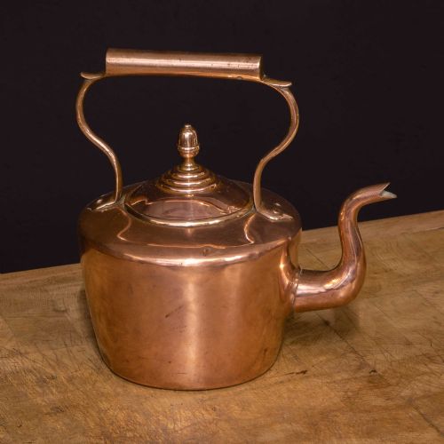 VICTORIAN COPPER KETTLE - ADDITIONAL PHOTO 3