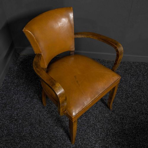 PAIR OF ART DECO CHAIRS BY OXEDOU - ADDITIONAL PHOTO 5