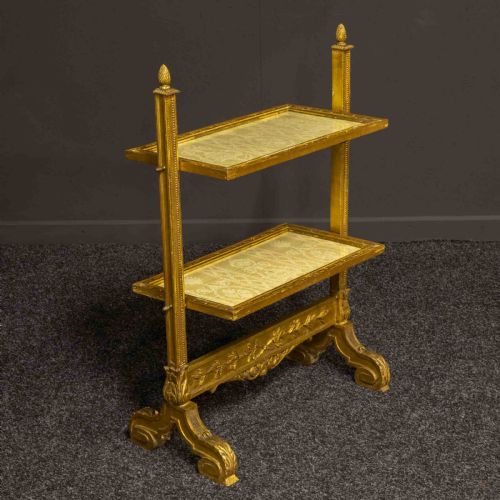 edwardian gilded screentable - CATEGORY: ANTIQUE MISCELLANEOUS - DATED VICTORIAN