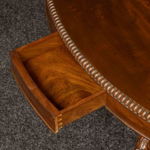MID 19TH CENTURY FRENCH MAHOGANY TABLE - ADDITIONAL PHOTO 3
