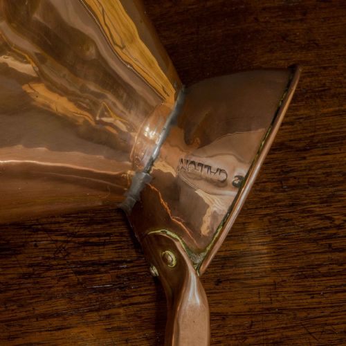 VICTORIAN COPPER HARVEST FLAGON - ADDITIONAL PHOTO 3