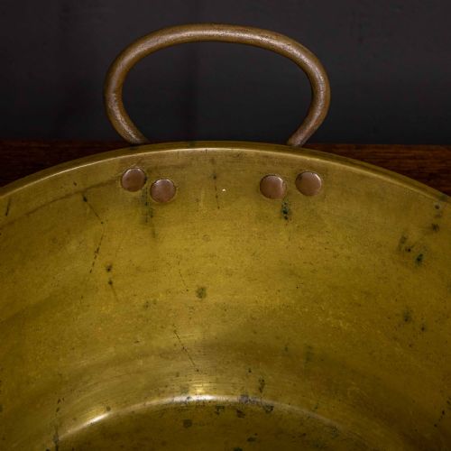 VICTORIAN BRASS JAM PAN - ADDITIONAL PHOTO 5