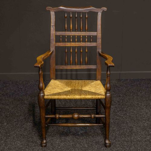 SET OF TWELVE LANCASHIRE SPINDLEBACK CHAIRS - ADDITIONAL PHOTO 2