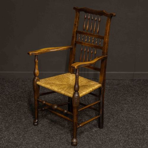 SET OF TWELVE LANCASHIRE SPINDLEBACK CHAIRS - ADDITIONAL PHOTO 3