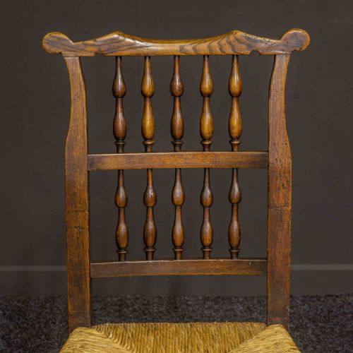 SET OF TWELVE LANCASHIRE SPINDLEBACK CHAIRS - ADDITIONAL PHOTO 10