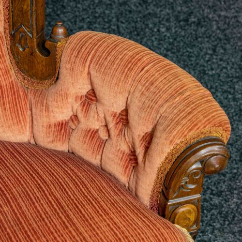 PAIR OF BOUDOIR CHAIRS - ADDITIONAL PHOTO 7