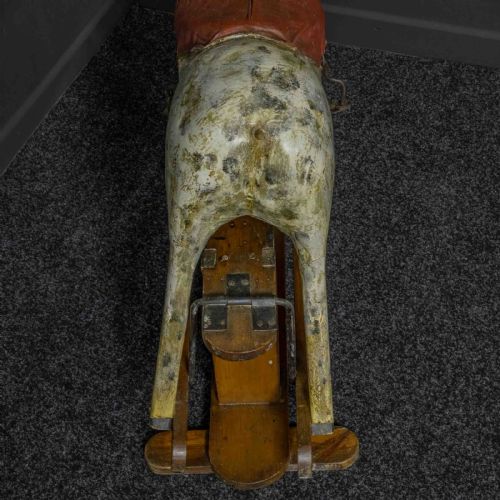 NAIVE VICTORIAN ROCKING HORSE - ADDITIONAL PHOTO 6