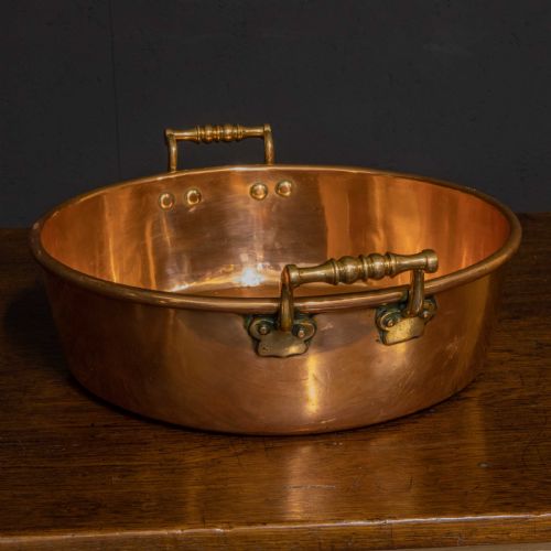 VICTORIAN COPPER PAN - ADDITIONAL PHOTO 6