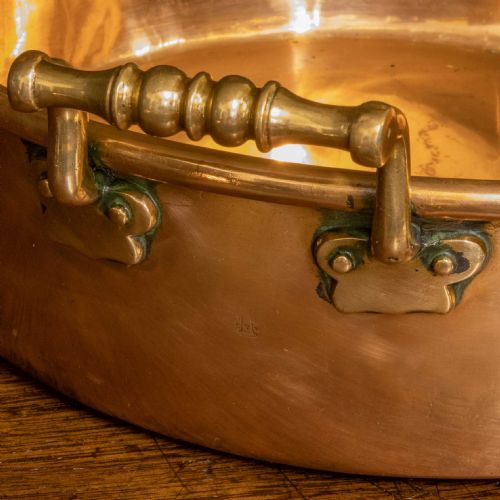 VICTORIAN COPPER PAN - ADDITIONAL PHOTO 8