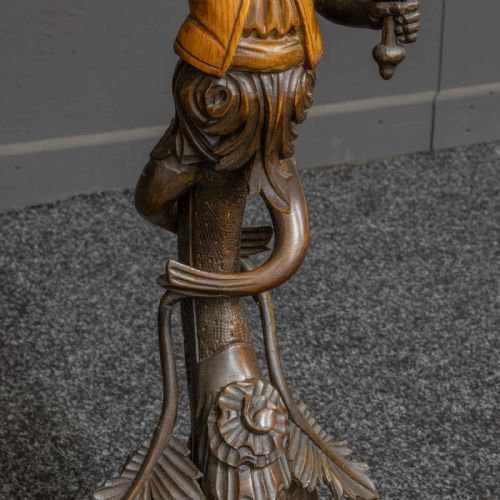 ITALIAN CARVED TORCHERE TABLE - ADDITIONAL PHOTO 9