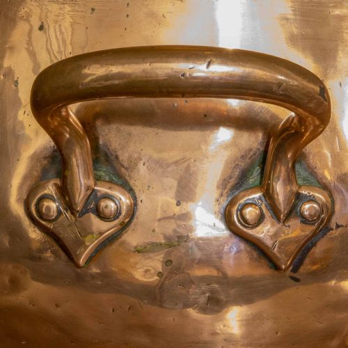VICTORIAN COPPER HARVEST FLAGON - ADDITIONAL PHOTO 5