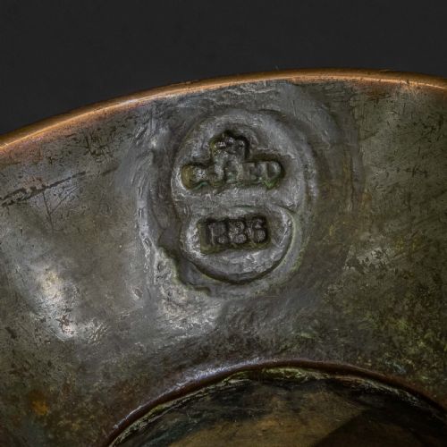VICTORIAN COPPER HARVEST FLAGON - ADDITIONAL PHOTO 6