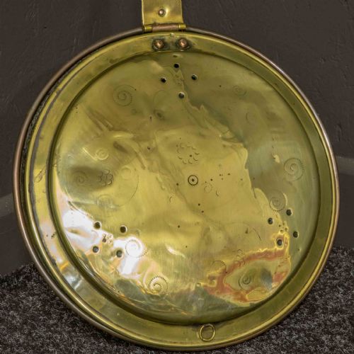 VICTORIAN BRASS WARMING PAN - ADDITIONAL PHOTO 3