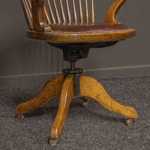 OAK SWIVEL CHAIR - ADDITIONAL PHOTO 7