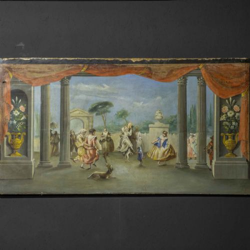 LATE VICTORIAN THEATRICAL OIL PAINTING - ADDITIONAL PHOTO 4