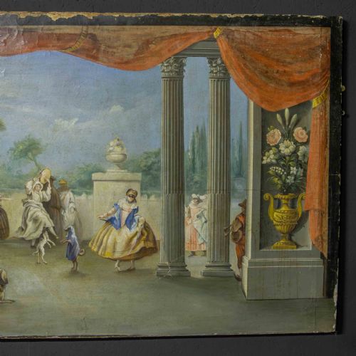 LATE VICTORIAN THEATRICAL OIL PAINTING - ADDITIONAL PHOTO 5