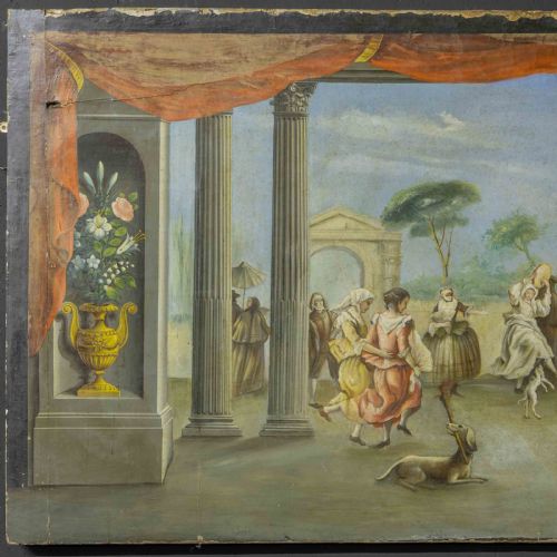 LATE VICTORIAN THEATRICAL OIL PAINTING - ADDITIONAL PHOTO 6