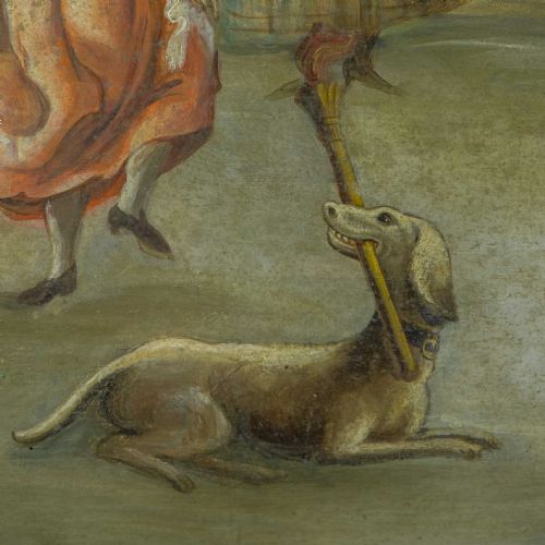 LATE VICTORIAN THEATRICAL OIL PAINTING - ADDITIONAL PHOTO 8