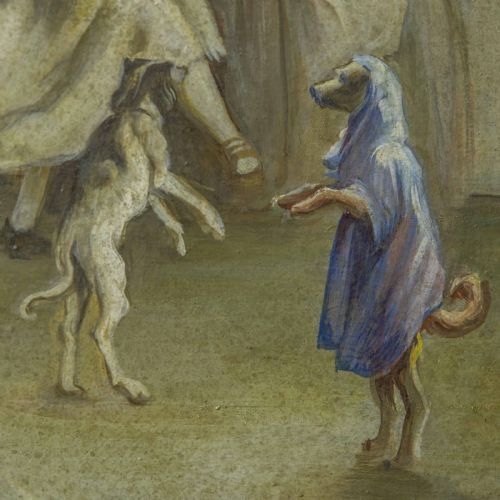LATE VICTORIAN THEATRICAL OIL PAINTING - ADDITIONAL PHOTO 12
