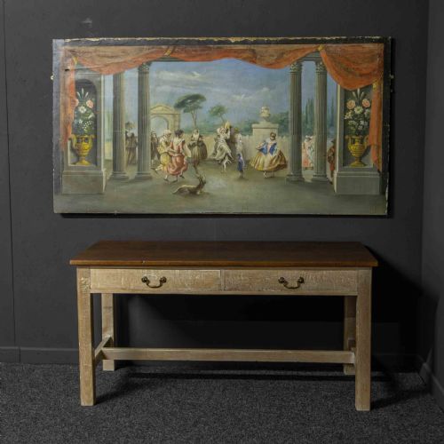 LATE VICTORIAN THEATRICAL OIL PAINTING - ADDITIONAL PHOTO 13