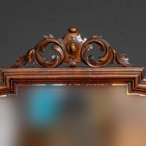 MID VICTORIAN BURR WALNUT DRESSING TABLE - ADDITIONAL PHOTO 5