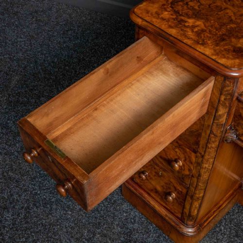 MID VICTORIAN BURR WALNUT DRESSING TABLE - ADDITIONAL PHOTO 17