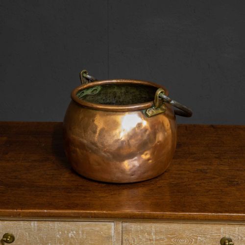 VICTORIAN COPPER COOKING POT - ADDITIONAL PHOTO 2