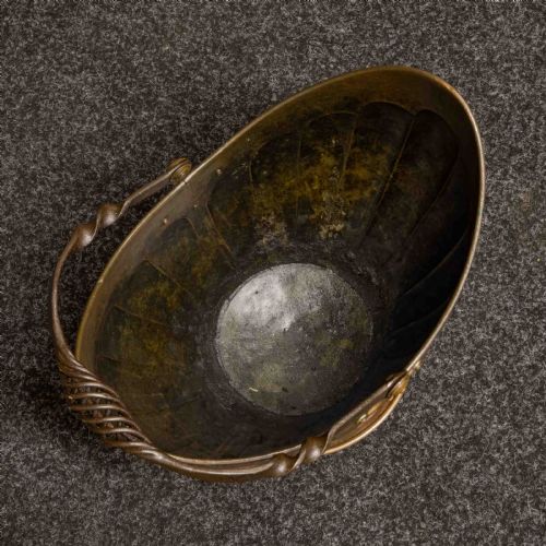 VICTORIAN COPPER COAL HELMET - ADDITIONAL PHOTO 2