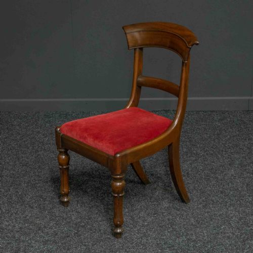 SET OF SIX WILLIAM IV MAHOGANY CHAIRS - ADDITIONAL PHOTO 5