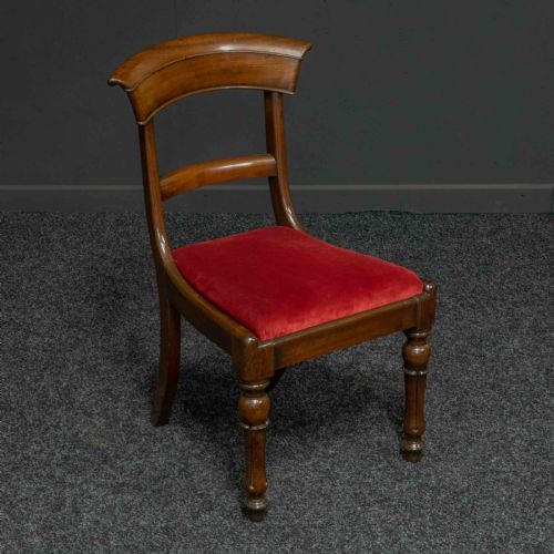 SET OF SIX WILLIAM IV MAHOGANY CHAIRS - ADDITIONAL PHOTO 6