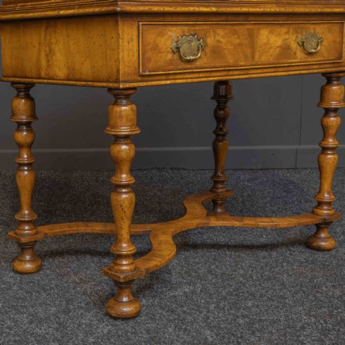 WILLIAM AND MARY STYLE WALNUT BUREAU - ADDITIONAL PHOTO 12