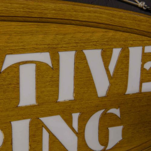 PAIR OF EDWARDIAN OAK FRAMED TAILORS SIGNS - ADDITIONAL PHOTO 10