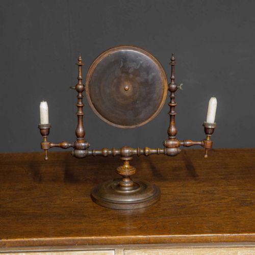 GEORGIAN MAHOGANY TOILET MIRROR - ADDITIONAL PHOTO 4