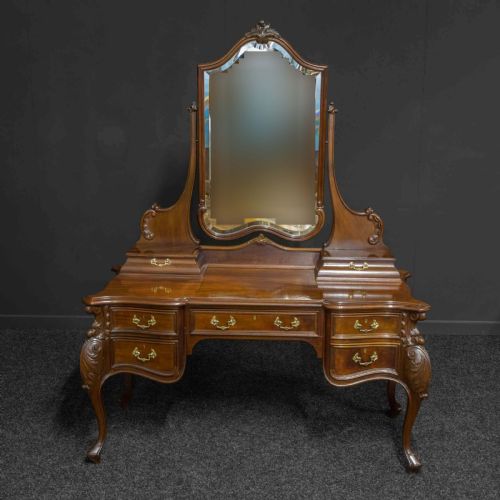 VICTORIAN MAHOGANY DRESSING TABLE - ADDITIONAL PHOTO 11