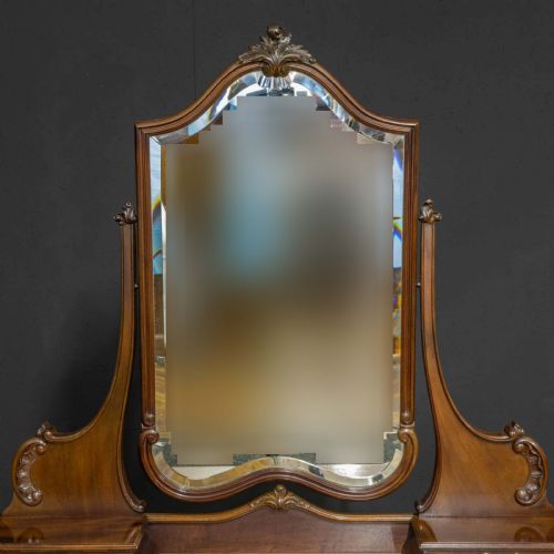 VICTORIAN MAHOGANY DRESSING TABLE - ADDITIONAL PHOTO 12