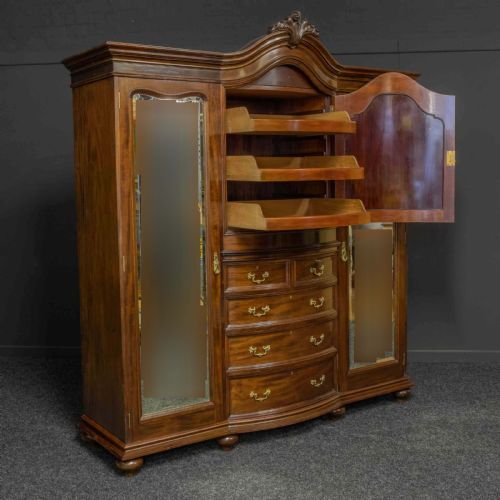 VICTORIAN MAHOGANY WARDROBE - ADDITIONAL PHOTO 5