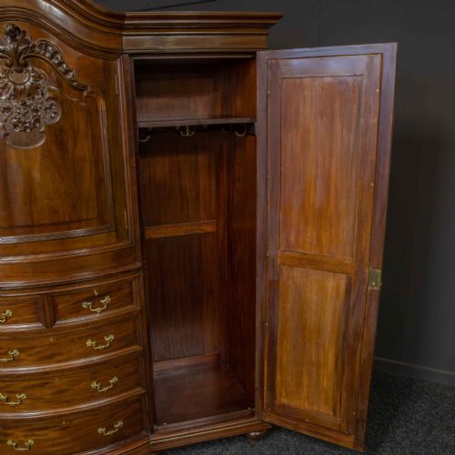 VICTORIAN MAHOGANY WARDROBE - ADDITIONAL PHOTO 6