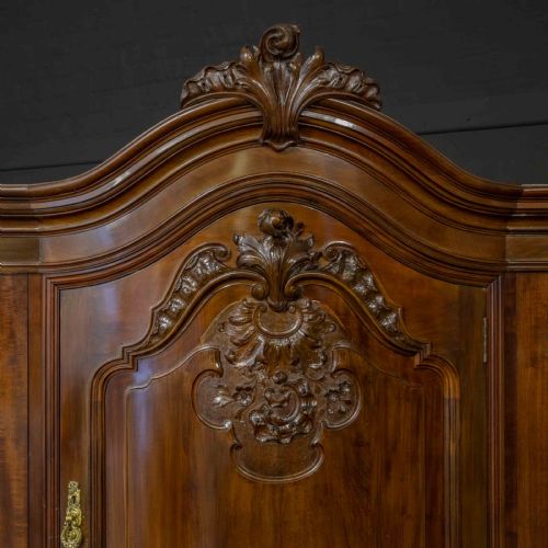 VICTORIAN MAHOGANY WARDROBE - ADDITIONAL PHOTO 9