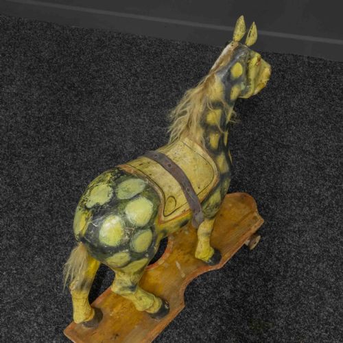 VICTORIAN PAPIER MACHE MULE - ADDITIONAL PHOTO 10