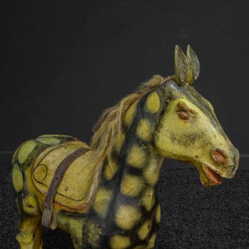 VICTORIAN PAPIER MACHE MULE - ADDITIONAL PHOTO 13