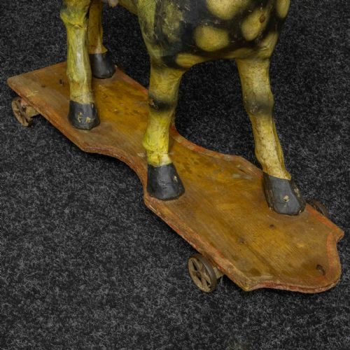 VICTORIAN PAPIER MACHE MULE - ADDITIONAL PHOTO 14