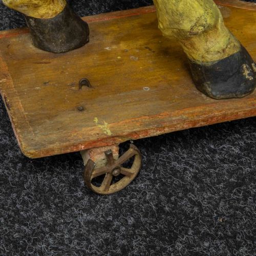 VICTORIAN PAPIER MACHE MULE - ADDITIONAL PHOTO 15