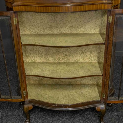 CHIPPENDALE STYLE MAHOGANY CABINET - ADDITIONAL PHOTO 4