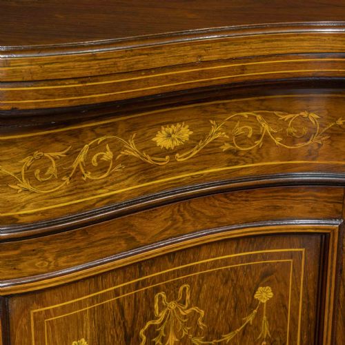 VICTORIAN ROSEWOOD SIDE CABINET - ADDITIONAL PHOTO 11