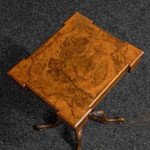 VICTORIAN WALNUT SEWING TABLE - ADDITIONAL PHOTO 7
