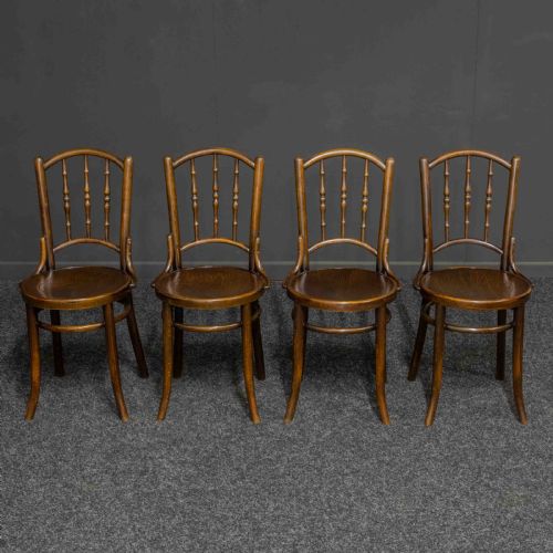 set of four bentwood chairs by mundus and jj kohn ltd - CATEGORY: ANTIQUE CHAIRS - DATED EDWARDIAN
