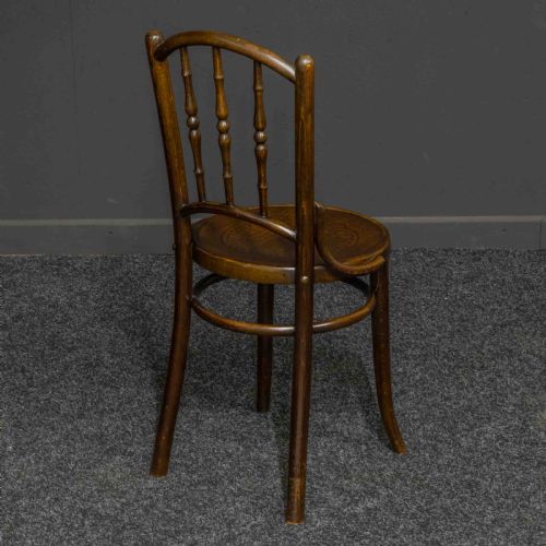 SET OF FOUR BENTWOOD CHAIRS BY MUNDUS AND JJ KOHN LTD - ADDITIONAL PHOTO 3