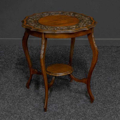 victorian mahogany window table - CATEGORY: ANTIQUE TABLES - DATED VICTORIAN
