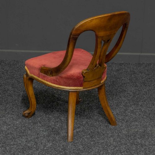 SET OF SIX VICTORIAN MAHOGANY CHAIRS - ADDITIONAL PHOTO 2